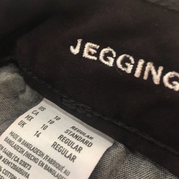 Dark purple jeggins AE size 10 - Picture 3 of 3